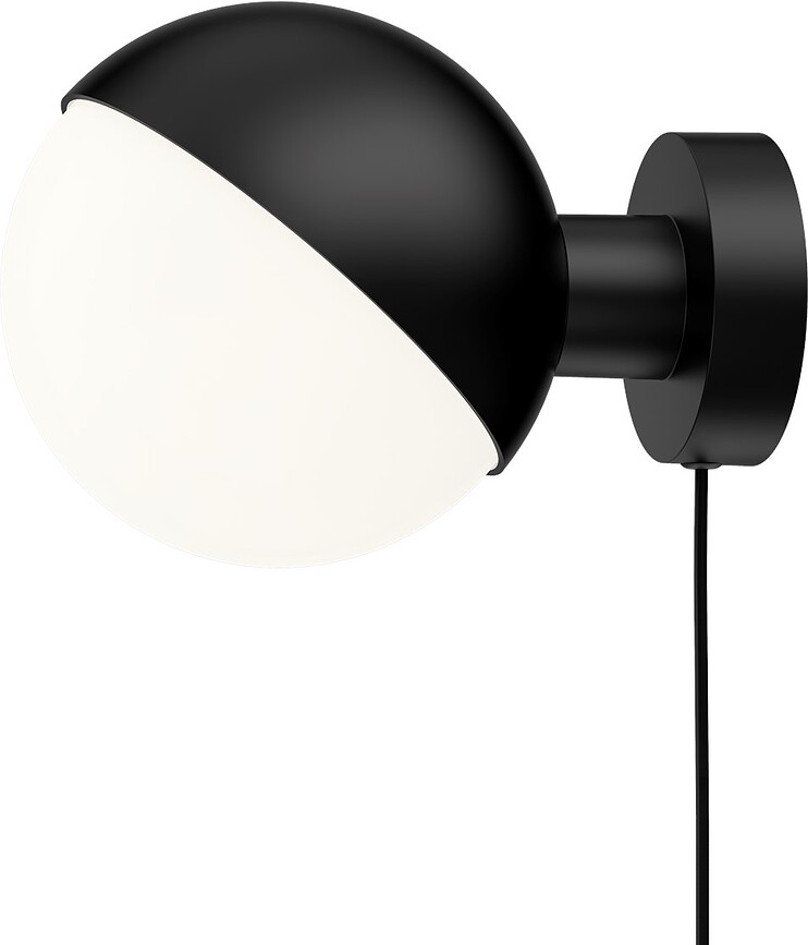 Wandlamp VL Studio 15 cm zwart