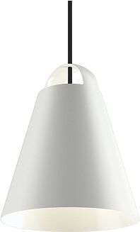 Závesná lampa Above 25 cm biela