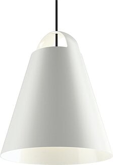 Závesná lampa Above 40 cm biela