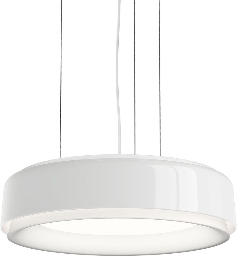 Závesná lampa LP Grand Suspended LED 2700K fázové stmievanie Main Dimm 32 cm biela