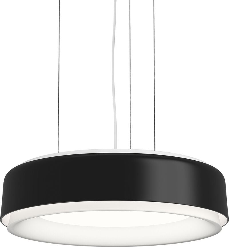 Závesná lampa LP Grand Suspended LED 2700K ovládanie osvetlenia Dali 32 cm čierna