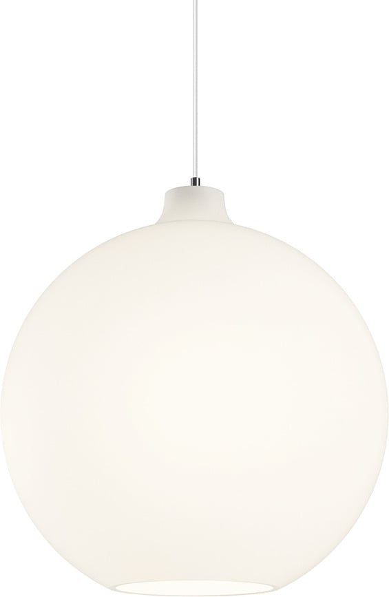 Závesná lampa Wohlert LED sklenená 30 cm