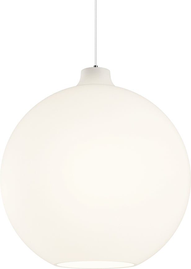 Závesná lampa Wohlert LED sklenená 40 cm