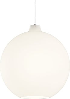 Závesná lampa Wohlert sklenená 40 cm