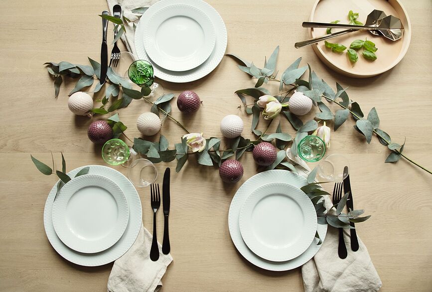 Bola de Navidad Rhombe, verde suave