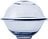 Bomboniera Chapeau 0,5 l midnight blue
