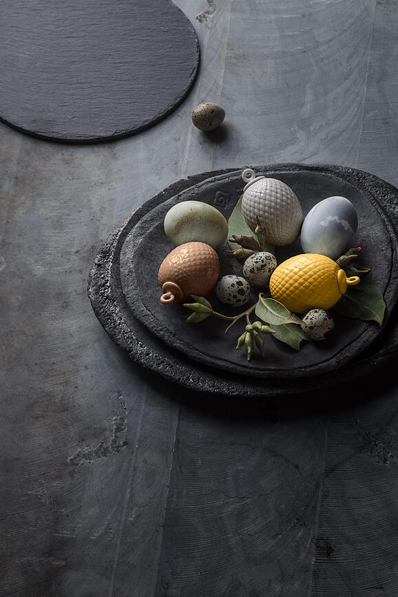 Colgante de Pascua Rhombe, lavanda