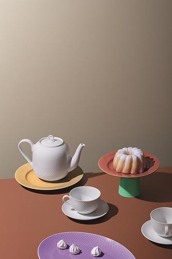 Filiżanka do herbaty Rhombe ze spodkiem