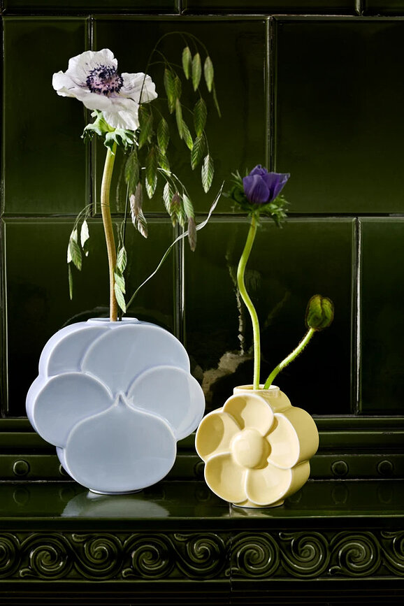 Flower Buttercup vas 11,5 cm, beige