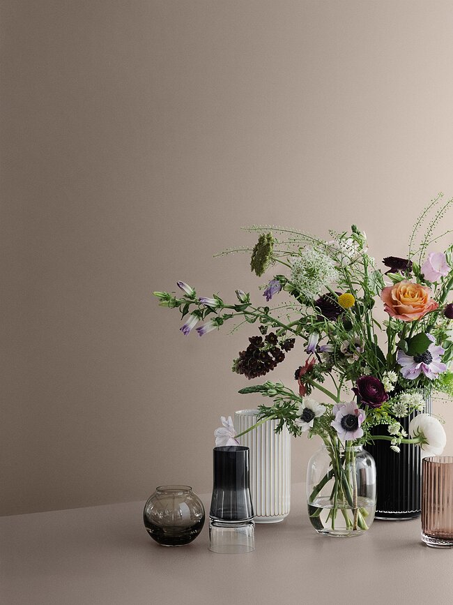 Form Vase 140/1, transparent