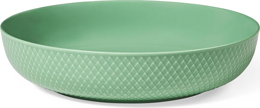 Fuente para servir Rhombe, 28 cm, verde