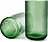 Jarrón de cristal Lyngby, 25 cm, verde Copenhague
