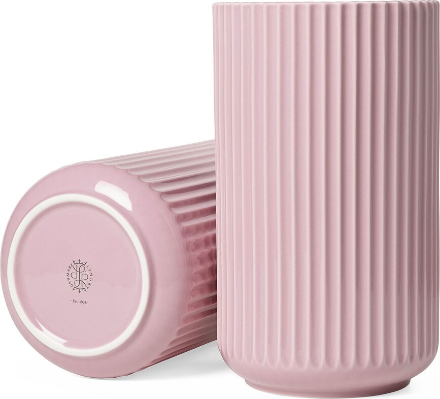 Jarrón Lyngby, 25 cm, rosa