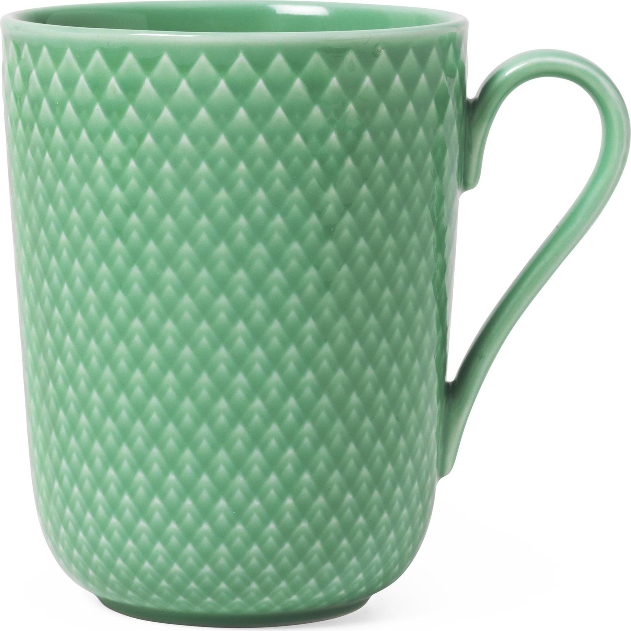 Kubek Rhombe 330 ml zielony