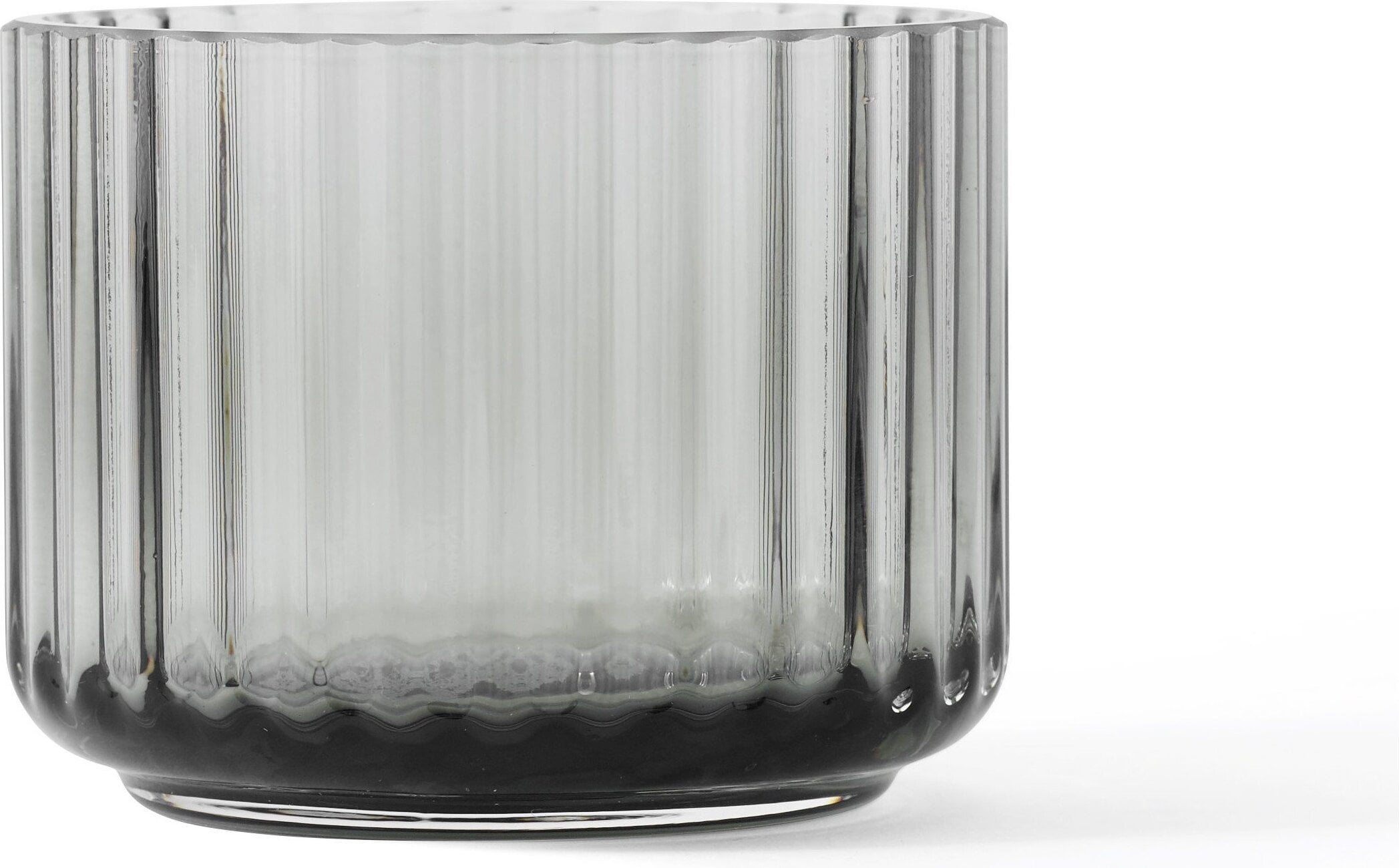 Lyngby Smoke Kerzenständer aus Glas