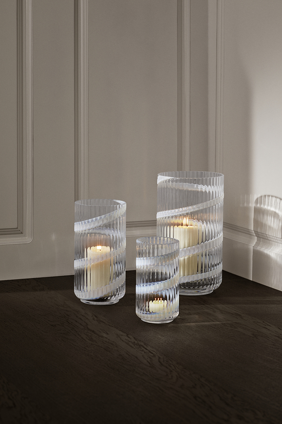 Lyngby Swirl Βάζο, 25 εκ