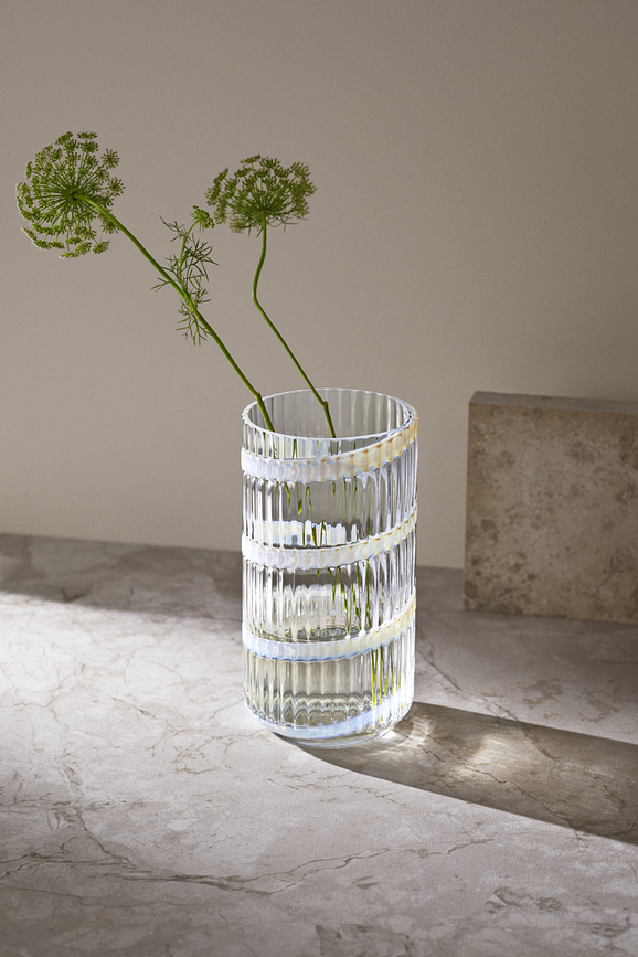 Lyngby Swirl Vaza, 25 cm
