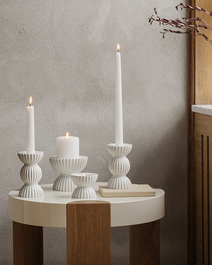 Lyngby Tura Bougeoir, 14 cm