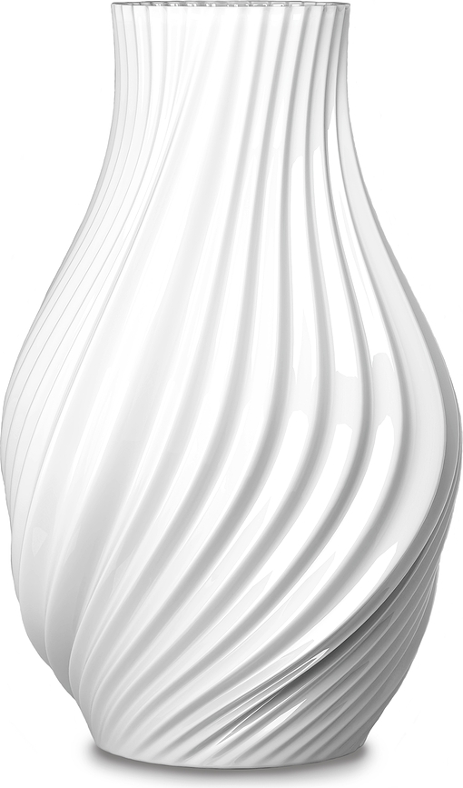 Lyngby Twist Vaza, 18 cm