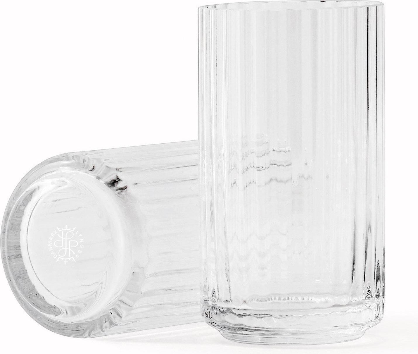 Lyngby Vase 12 cm clear aus Glas