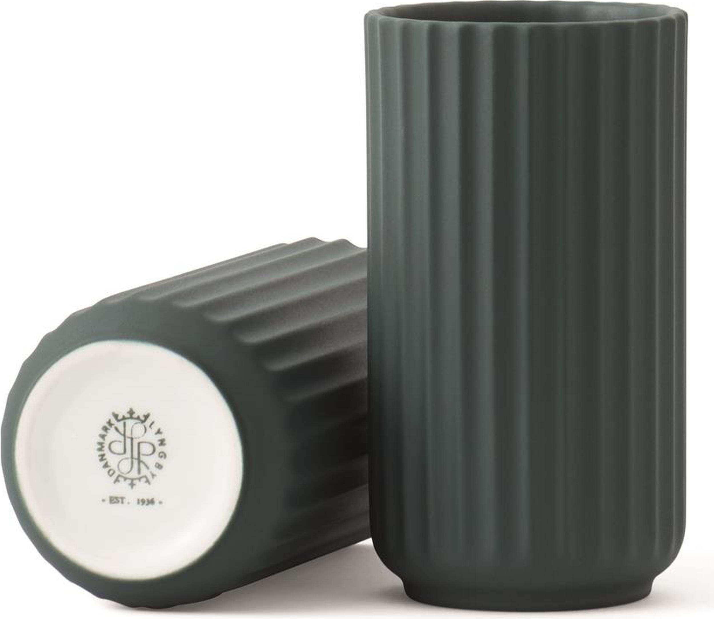 Lyngby Vase 12 cm copenhagen green