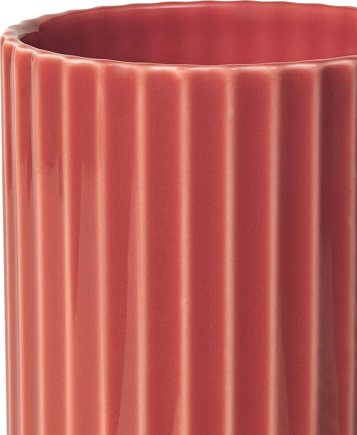 Lyngby Vase 15,5 cm, rouge