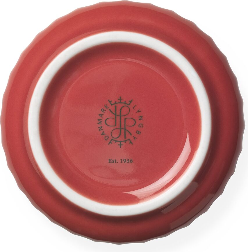 Lyngby Vase 15,5 cm, rouge