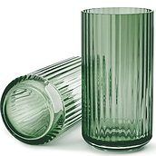 Lyngby Vase 20 cm copenhagen green glass