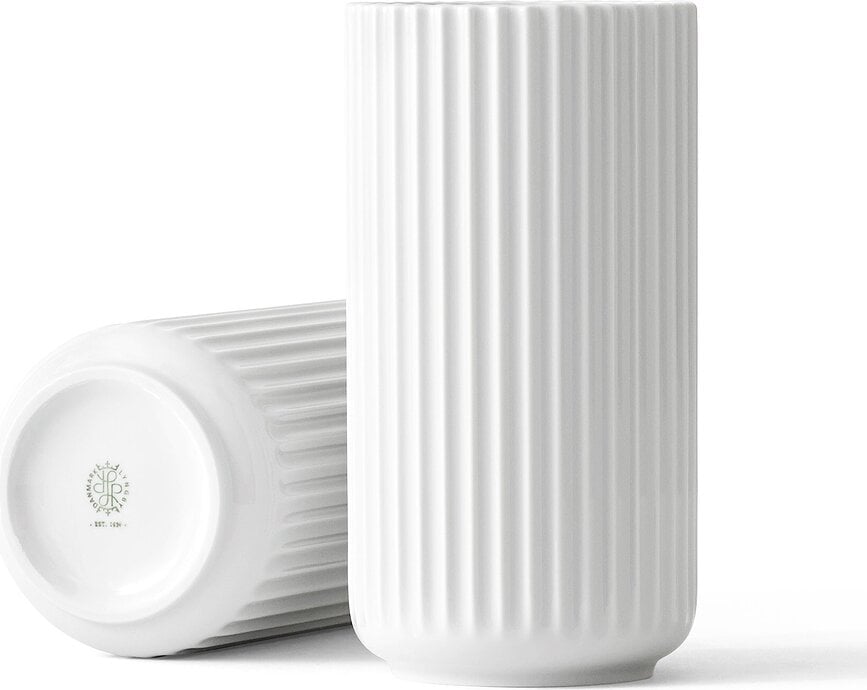 Lyngby Vase 25 cm, blanc