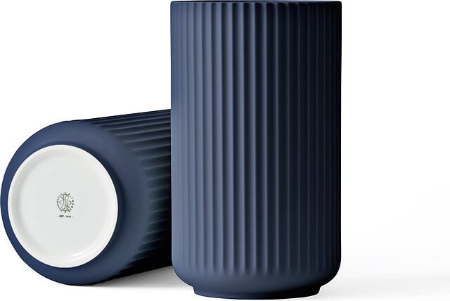 Lyngby Vase midnight blue - 200876