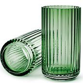 Lyngby Vase 31 cm copenhagen green aus Glas
