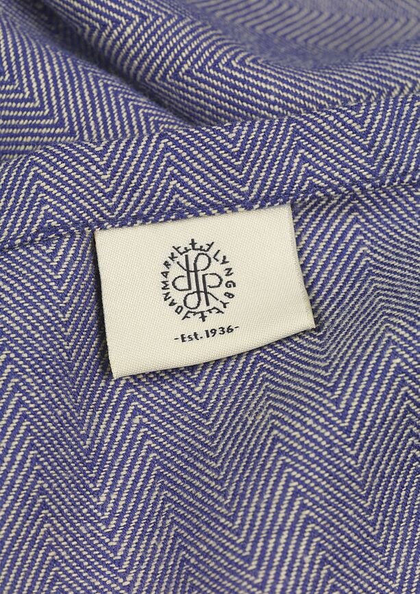 Mantel Herringbone, 150 x 370 cm, azul