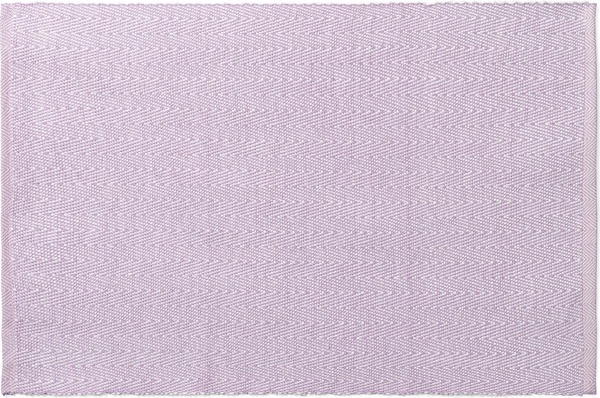Placemat Herringbone violet Gerecycleerd