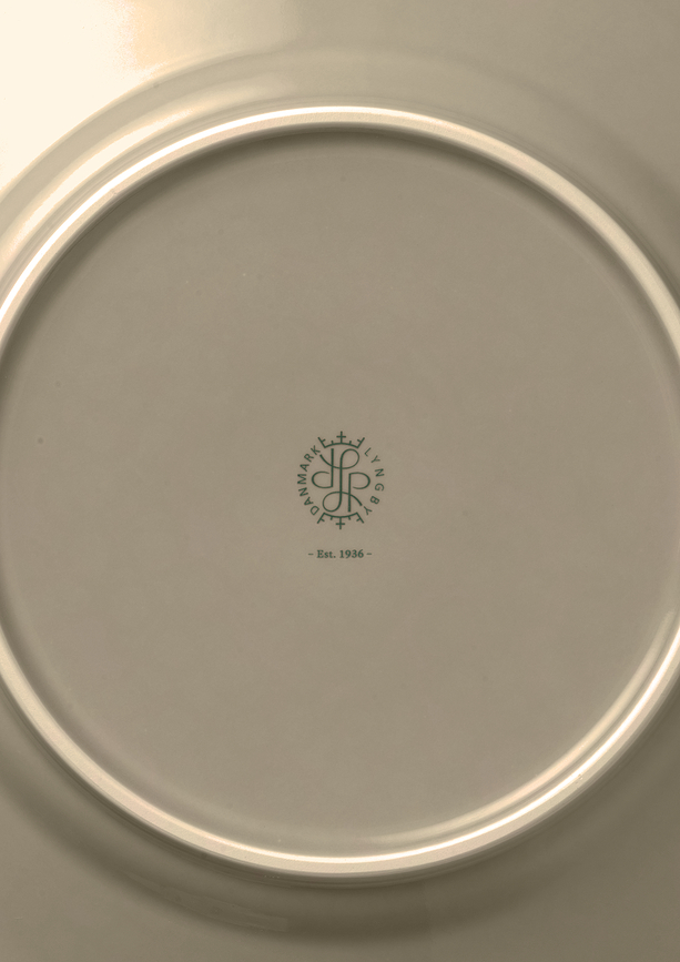 Plato de Desayuno Rhombe Earth, 23 cm, marrón grisáceo