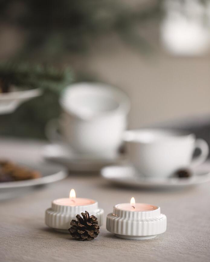 Portavelas redondos Lyngby, 2 unidades