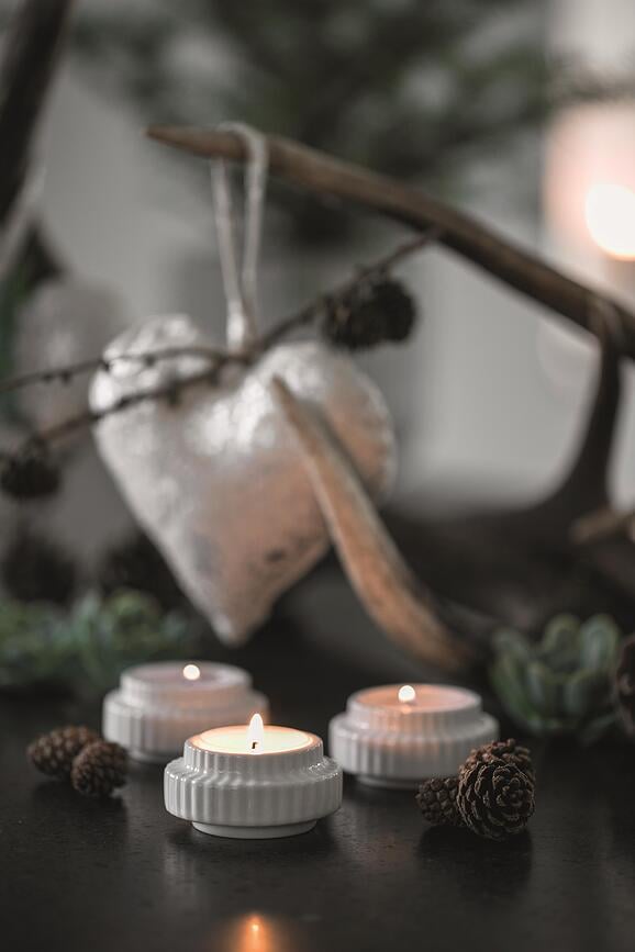 Portavelas redondos Lyngby, 2 unidades