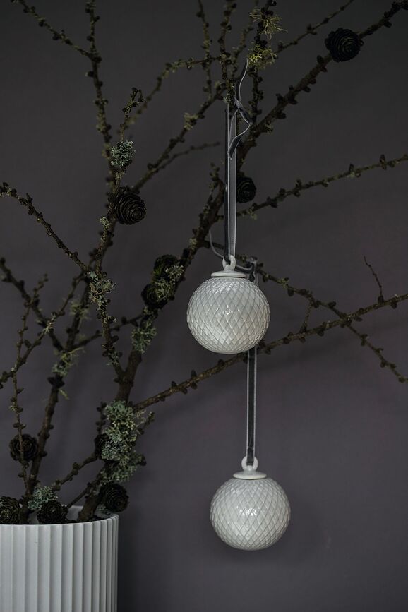 Rhombe Boule de Noël, vert doux