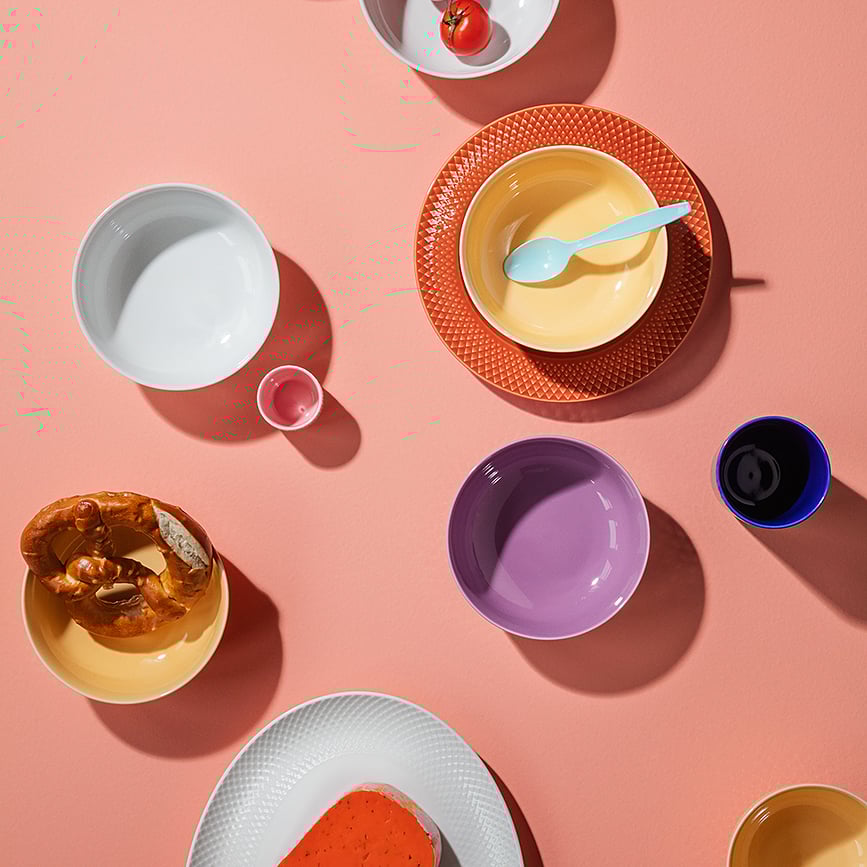 Rhombe Color Zdjela 15,5 cm tamnoplava