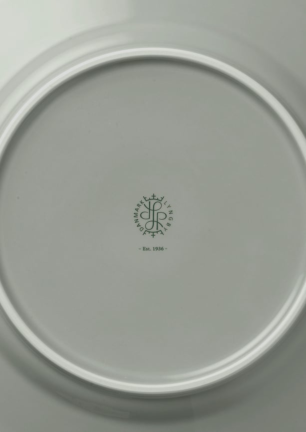 Rhombe Earth Krožnik za zajtrk, 21 cm, sivozelen