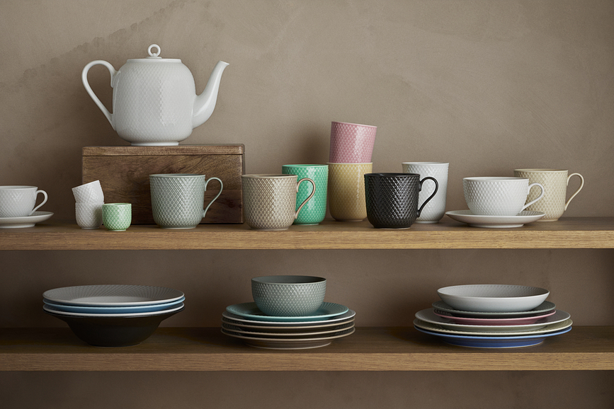 Rhombe Earth Šalica 390 ml bež