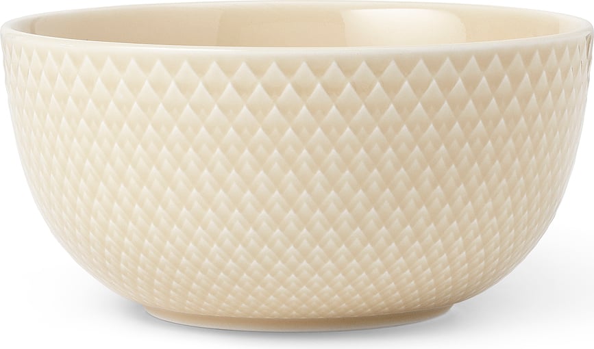 Rhombe Earth Skleda, 13 cm, bež