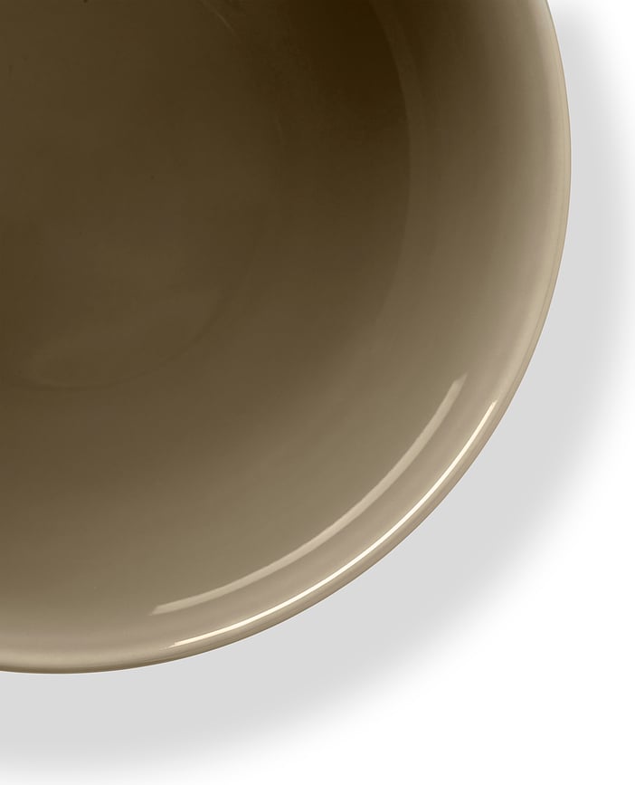 Rhombe Earth Zdjela 15,5 cm smeđe-siva