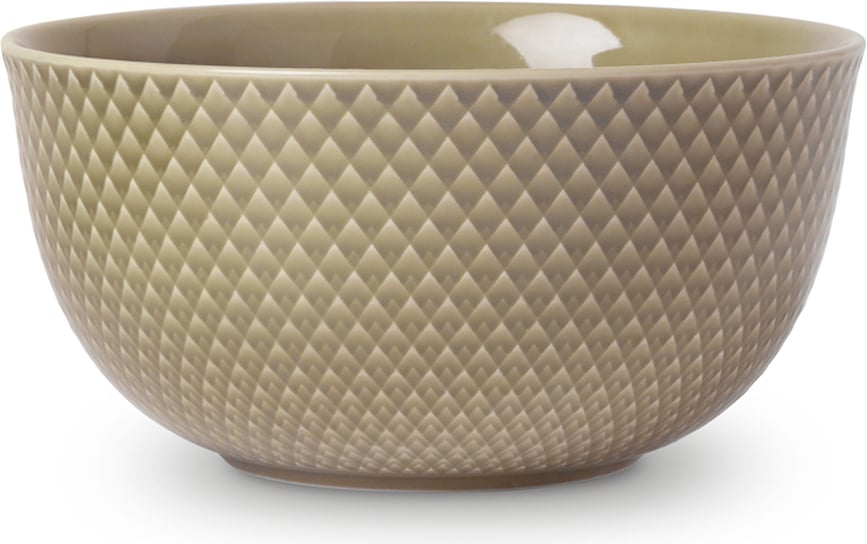 Rhombe Earth Zdjela za posluživanje 17,5 cm sivkasto smeđa