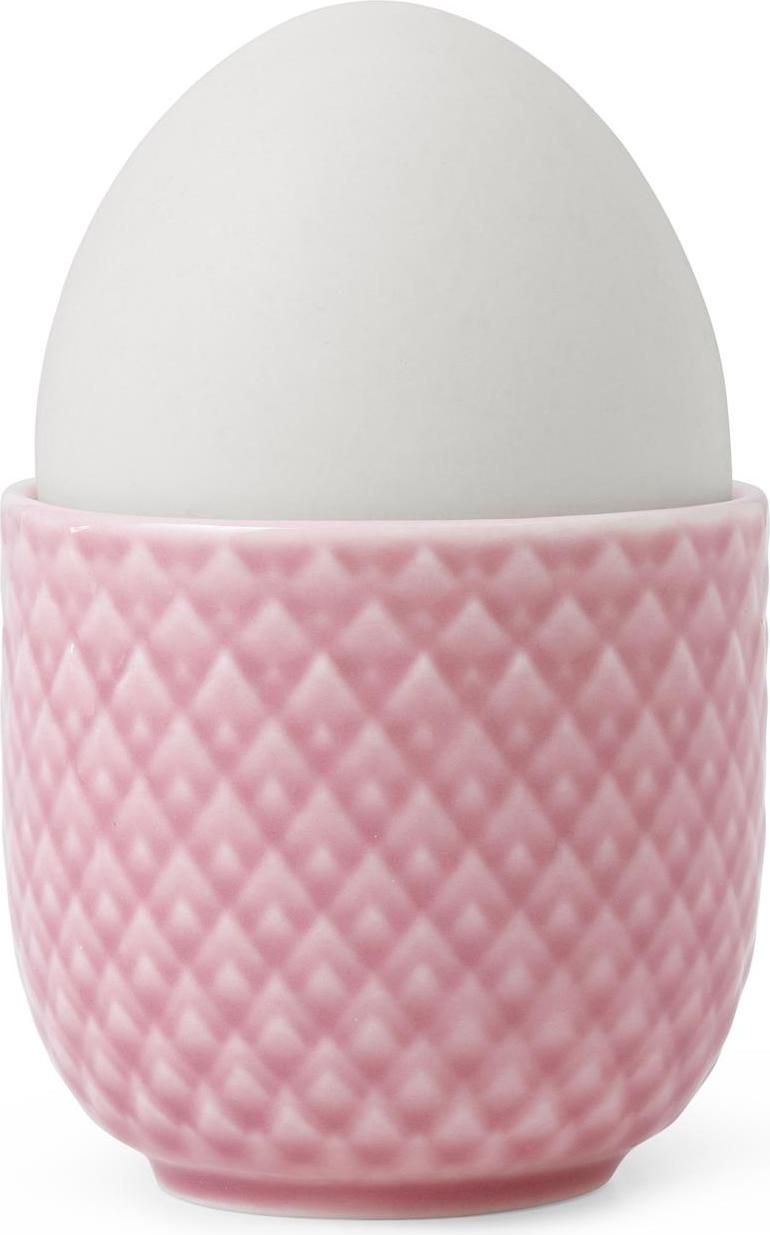 Rhombe Eierbecher rosa