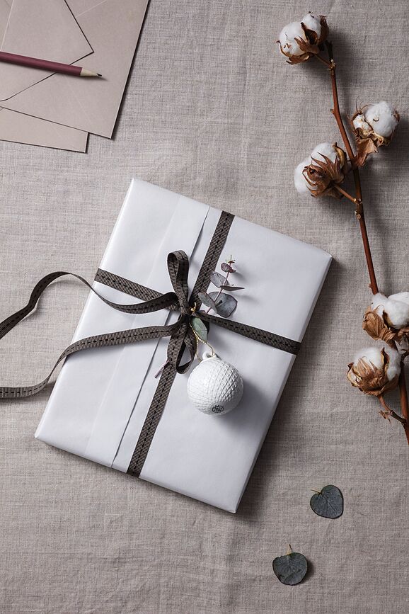 Rhombe Božične krogle, 5 cm, pastelno zelene, 2 kosa