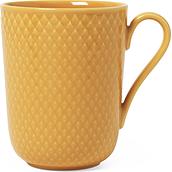 Rhombe Mug 330 ml yellow