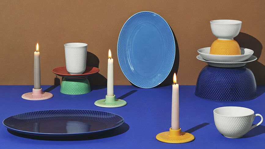 Rhombe Πιατέλα, 28,5 cm, μπλε