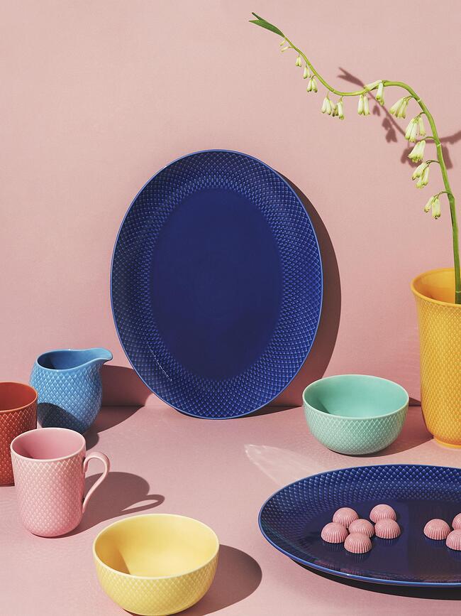 Rhombe Pladenj, 35 cm, mornarsko moder