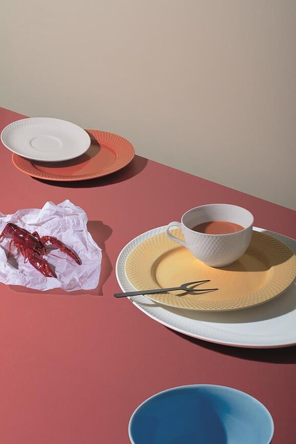 Rhombe Šalica s tanjurićem plava