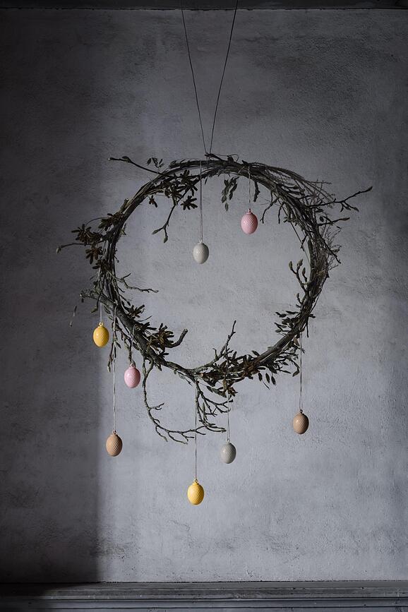 Rhombe Viseća Dekoracija uskrsna lavandina